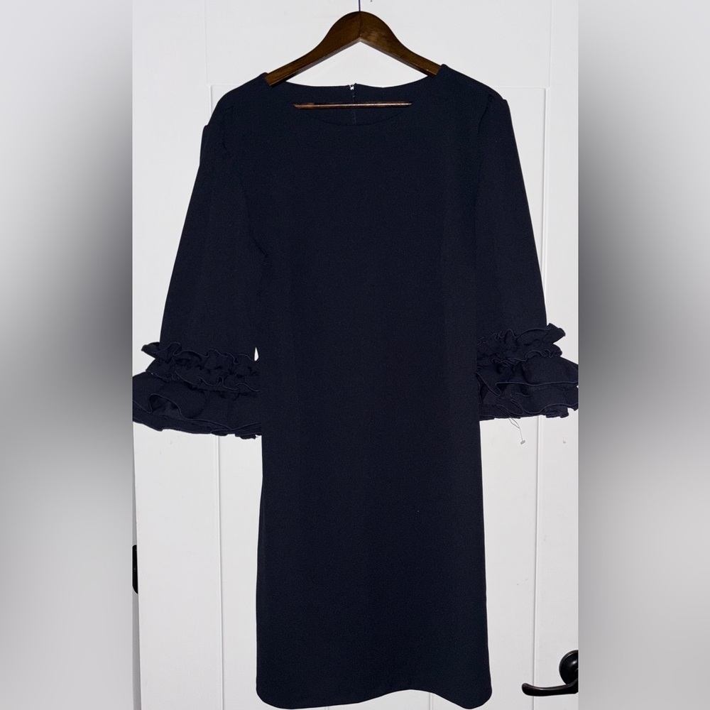 Maree Pour Toi Ruffle Sleeve Dress Women Size 16 Formal Cocktail Dinner Parties